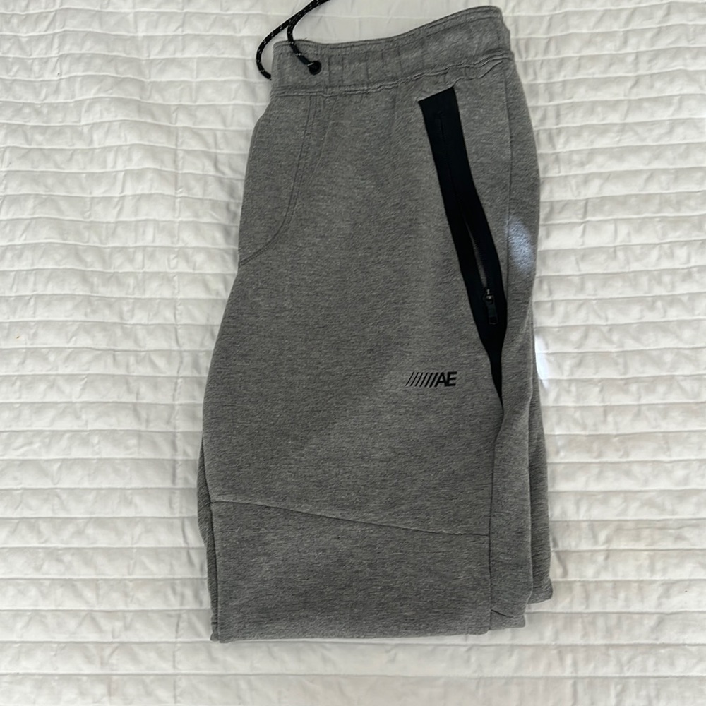 Gray American Eagle joggers